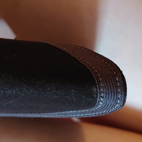 Vintage Paragon envelope clutch Brown faux suede - Picture 9 of 11